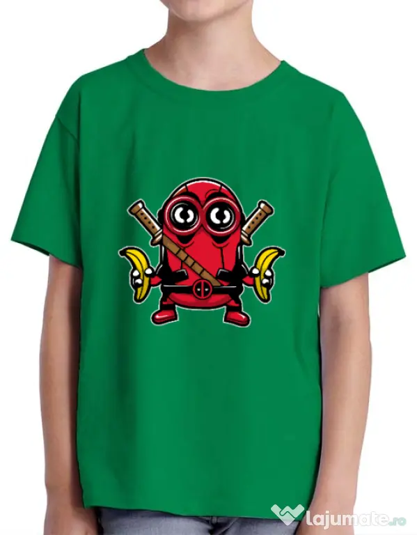 Tricou ADLER copil Minionpool Verde mediu