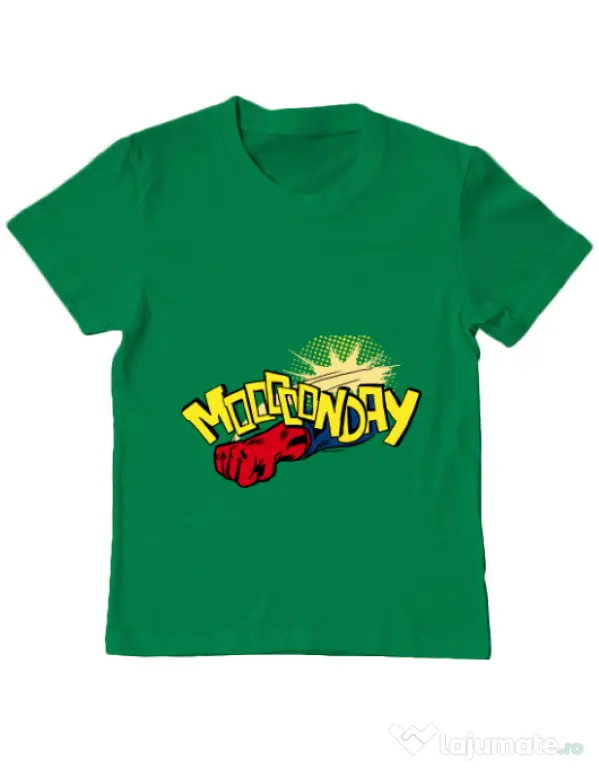 Tricou ADLER copil Mooonday Verde mediu