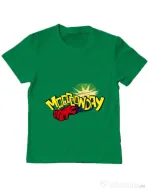 Tricou ADLER copil Mooonday Verde mediu