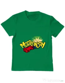 Tricou ADLER copil Mooonday Verde mediu