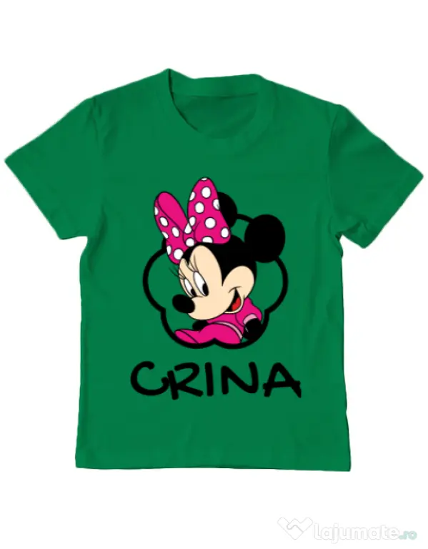Tricou ADLER copil Mouse daughter Verde mediu