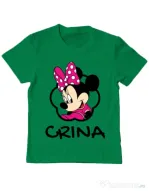 Tricou ADLER copil Mouse daughter Verde mediu