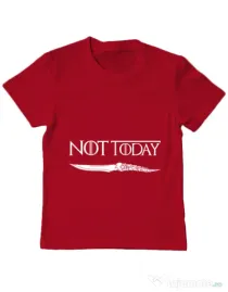 Tricou ADLER copil Not today Rosu