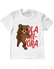 Tricou ADLER copil Ola minora Alb