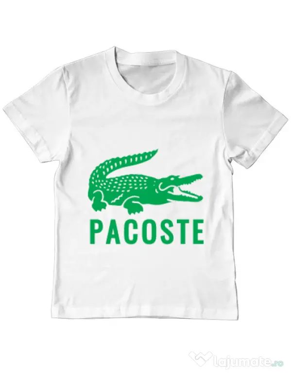 Tricou ADLER copil Pacoste Alb