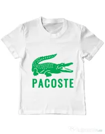 Tricou ADLER copil Pacoste Alb