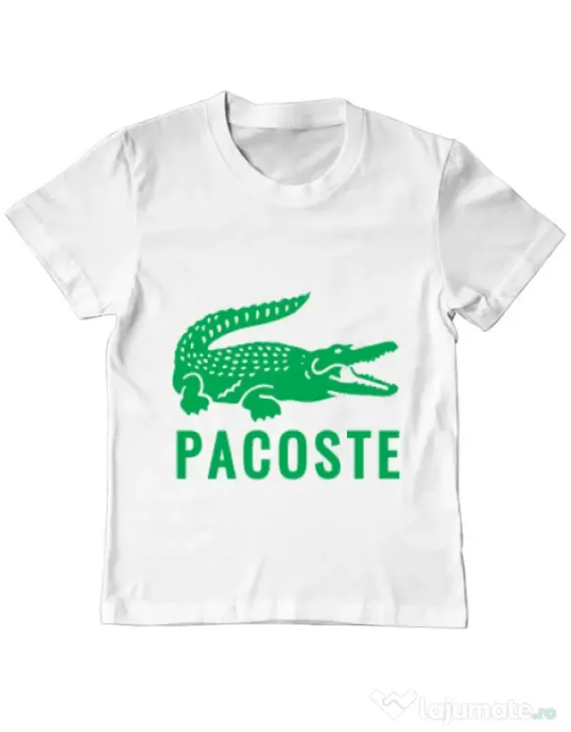 Tricou ADLER copil Pacoste Alb