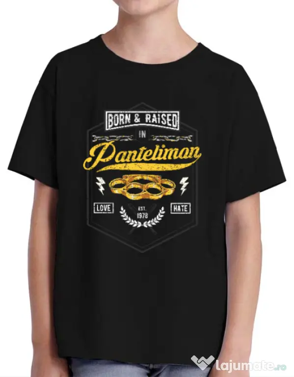 Tricou ADLER copil Pantelimon Negru