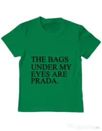 Tricou ADLER copil Prada bags Verde mediu