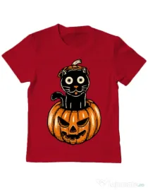 Tricou ADLER copil Pumpcat Rosu