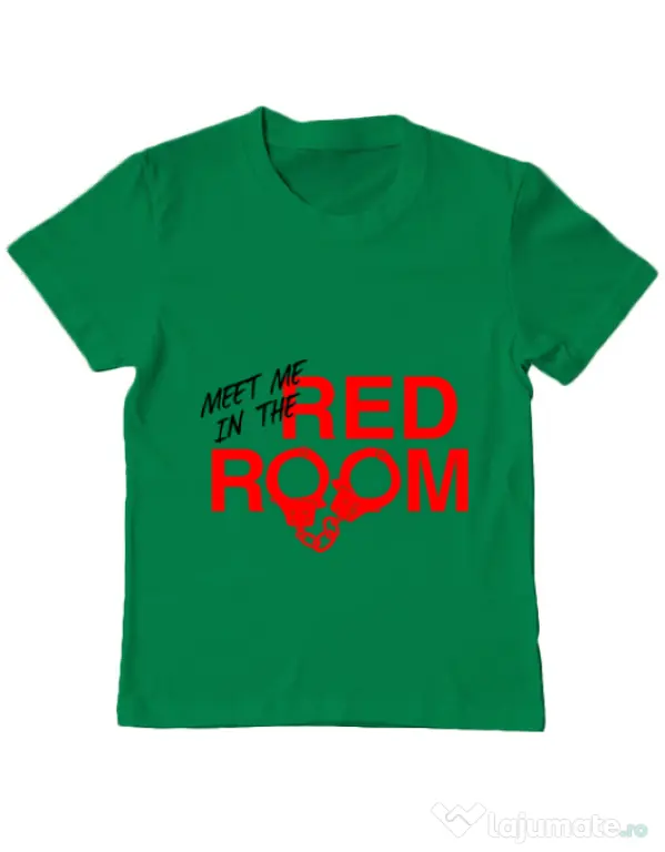 Tricou ADLER copil Red room Verde mediu