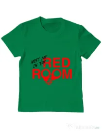 Tricou ADLER copil Red room Verde mediu