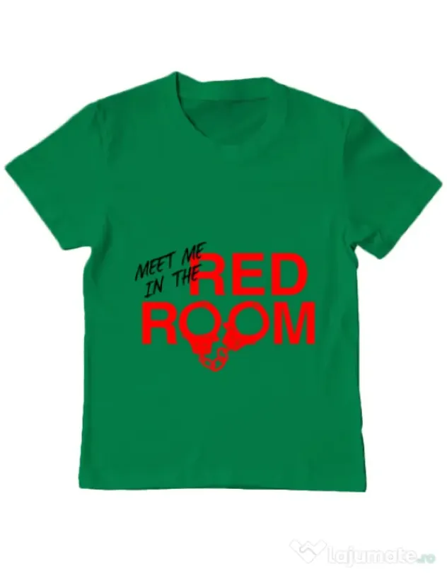 Tricou ADLER copil Red room Verde mediu