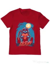 Tricou ADLER copil Steal Heart Rosu