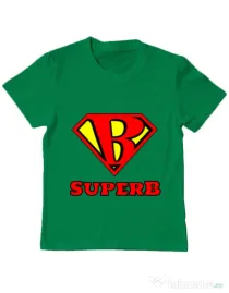 Tricou ADLER copil Superb Verde mediu
