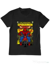 Tricou ADLER copil The Amazing Spiderman Negru