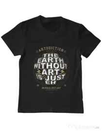 Tricou ADLER copil The Earth Without Art Negru