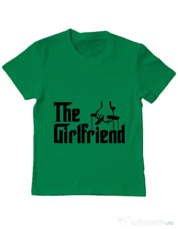 Tricou ADLER copil The girlfriend Verde mediu