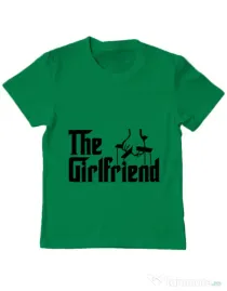 Tricou ADLER copil The girlfriend Verde mediu
