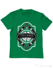 Tricou ADLER copil The Sinner Verde mediu