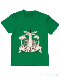 Tricou ADLER copil Tradition Verde mediu