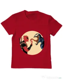 Tricou ADLER copil Venom icecream Rosu