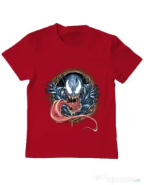 Tricou ADLER copil Venom rise Rosu