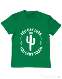Tricou ADLER copil You can’t touch Verde mediu