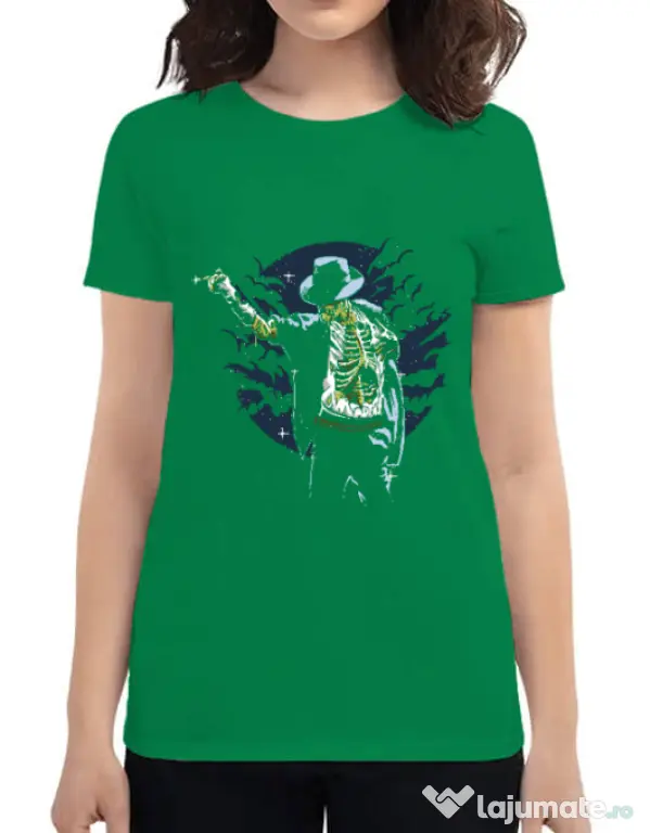 Tricou ADLER dama Zombie Pop Verde mediu