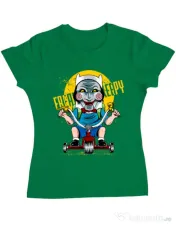 Tricou ADLER dama Real terror Verde mediu 