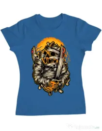 Tricou ADLER dama Mumpkin Albastru azuriu