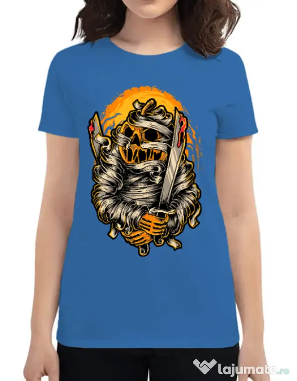 Tricou ADLER dama Mumpkin Albastru azuriu