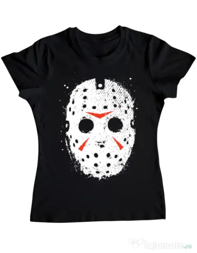 Tricou ADLER dama Jason Mask Negru