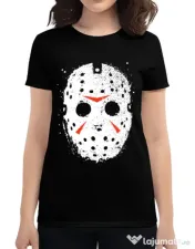Tricou ADLER dama Jason Mask Negru 