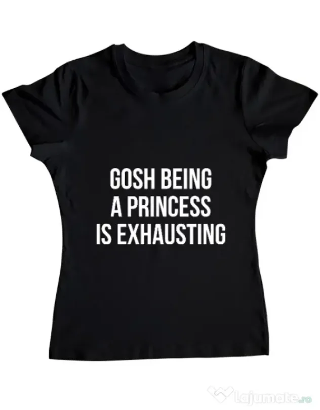 Tricou ADLER dama Princess Negru