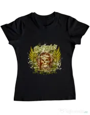 Tricou ADLER dama Best pilots Negru 