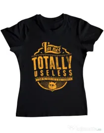 Tricou ADLER dama Bad example Negru