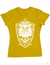 Tricou ADLER dama King of the night Galben