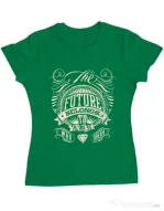 Tricou ADLER dama The future Verde mediu