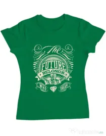 Tricou ADLER dama The future Verde mediu