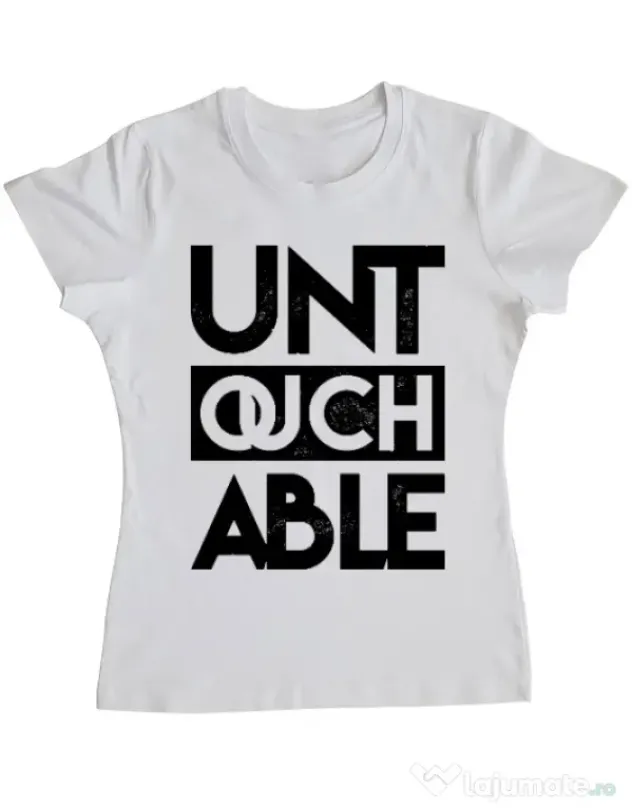 Tricou ADLER dama Untouchable Alb