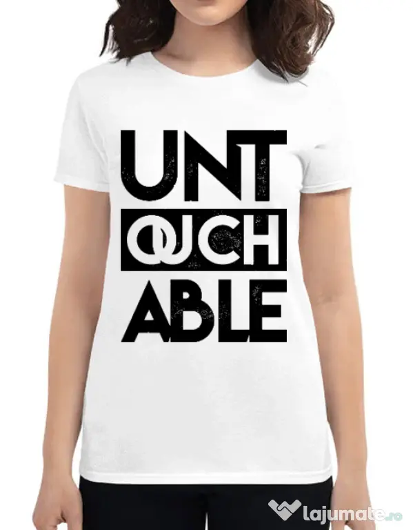 Tricou ADLER dama Untouchable Alb