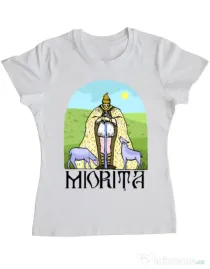 Tricou ADLER dama Miorita Alb