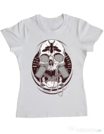 Tricou ADLER dama Rise against Alb