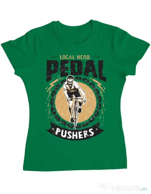 Tricou ADLER dama Pedal pushers Verde mediu