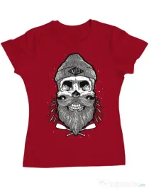 Tricou ADLER dama Kult Rosu