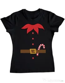 Tricou ADLER dama Elf Negru