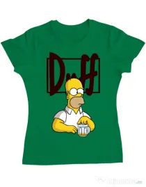 Tricou ADLER dama Beer Verde mediu