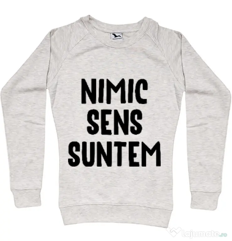 Bluza ADLER dama Nu are sens 1 Migdala melanj