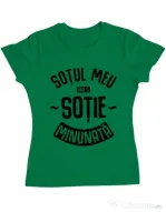 Tricou ADLER dama O sotie minunata Verde mediu